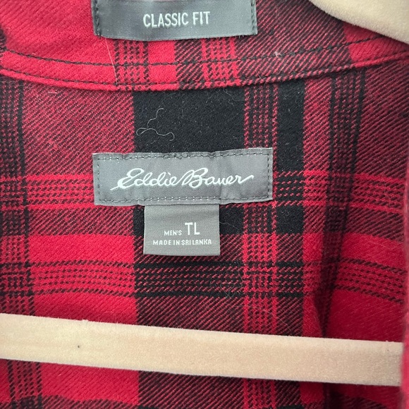 EDDIE BAUER FLANNEL SHIRT - Picture 2 of 3
